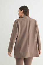 Load image into Gallery viewer, Taupe Oversized Blazer
