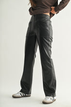 Load image into Gallery viewer, Wide Leg Leather Pants
