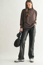 Load image into Gallery viewer, Wide Leg Leather Pants
