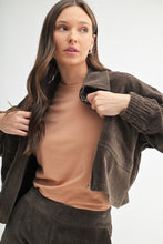 Load image into Gallery viewer, Corduroy Cropped Jacket
