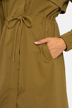 Load image into Gallery viewer, Olive Longline Jacket
