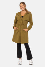 Load image into Gallery viewer, Olive Longline Jacket
