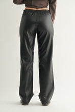 Load image into Gallery viewer, Wide Leg Leather Pants
