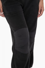 Load image into Gallery viewer, Fleece Wide Leg Pant Black
