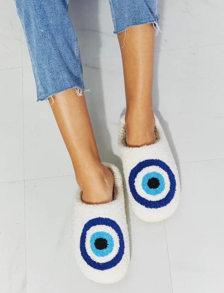 Evil Eye Slippers