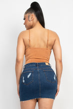 Load image into Gallery viewer, Cowl Neck Bodysuit Rust
