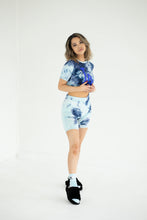 Load image into Gallery viewer, LA Tie Dye Biker Short Set
