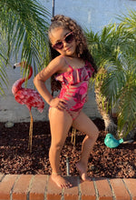 Load image into Gallery viewer, Tropical Paradise Kids Swimsuit
