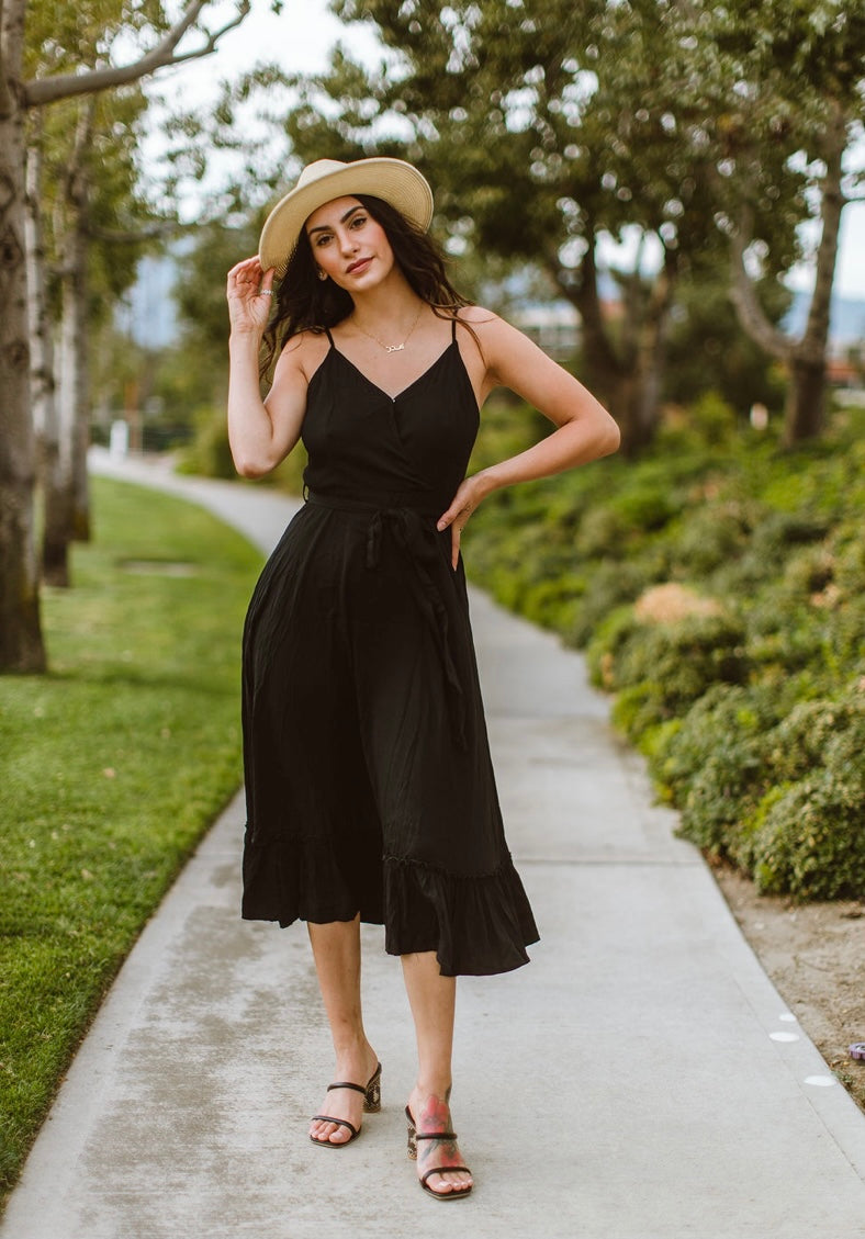 Mila Black Dress