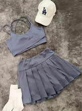 Load image into Gallery viewer, Tennis Skirt Set Blue
