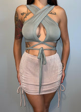 Load image into Gallery viewer, Ruched Mini Skirt
