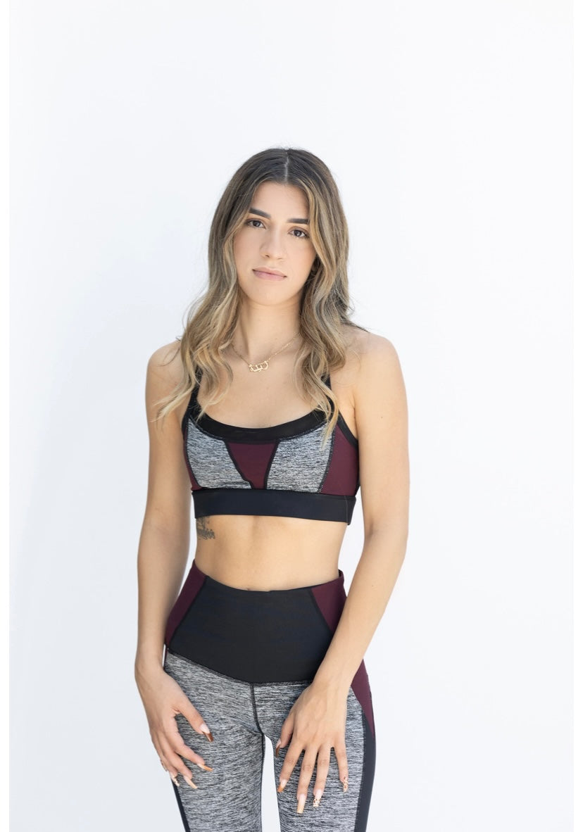 Colorblock Capri Set