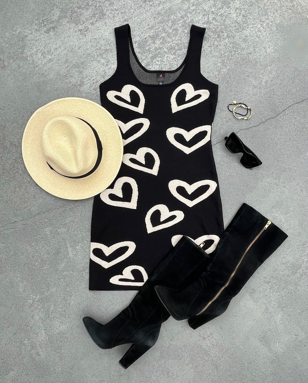 Hearts For You Sweater Dress