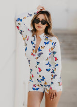 Load image into Gallery viewer, Butterfly Short Jumpsuit
