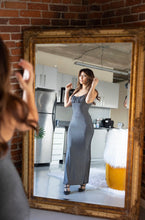 Load image into Gallery viewer, Metallic Maxi Dress
