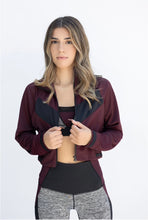 Load image into Gallery viewer, Chevron Front Crop Jacket
