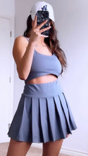 Load image into Gallery viewer, Tennis Skirt Set Blue
