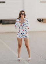 Load image into Gallery viewer, Butterfly Short Jumpsuit
