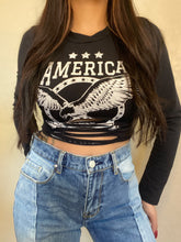 Load image into Gallery viewer, America Cut Out Tee
