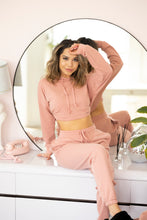 Load image into Gallery viewer, Baby Pink Sweat Set
