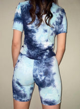 Load image into Gallery viewer, LA Tie Dye Biker Short Set
